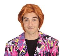 Stylish Tony Ginger Wig (1 Pc.) - Perfect Accessory for Cosplay, Music Festivals, 1970s-Themed Events, Parties, & More Halloween Halloween