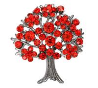 Stylish Trees Of Life Pin Brooch Beautiful Trees Of Life Secure Clip Accessory Stylish Lapel Adornment Alloy