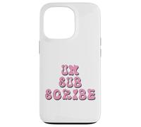 Stylish Unsubscribe Modern Digital Age Message Overload Case for iPhone 13 Pro