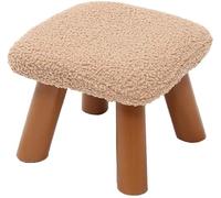 Stylish Velvet Ottoman Footstool with Storage Multi-Functional for Living Room Bedroom & Entryway - Cozy Home Decor & Space-Saving Solution