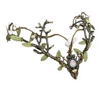 Stylish Vine Tiaras Hairhoop Styles Headpiece With Vine And Leaves For Women Music Festival Cosplay Headpiece Headband