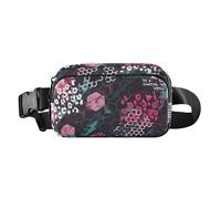 Stylish Waist Pack Crossbody Bag for Women Men Teens Waterproof Crossbody Passport Bag with Adjustable Strap for Workout Running Hiking Abstract Fashion Hexagon Beehive