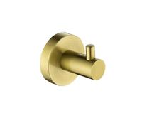 Stylish Wall-Mounted Coat Hat & Key Hooks - Black Silver & Gold Hardware for Bathroom Kitchen Garage & Robes - Essential (A07 Hook)