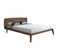 Stylish Walnut Bed Model 7178 By Angel Cerda