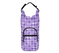 Stylish Water Bottle Holder 20/24/32/40 oz Bicycle Bottle Holder Scottish Water Bottle Bag Deep Purple,Multicolor.,One Size, Casual, Multicoloured., One size, Casual