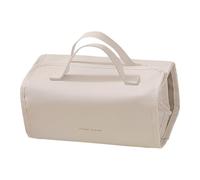 Stylish Waterproof Makeup Pouches with Adjustable Interior Space for Organizing Skincare and Accessories Travel Cosmetic Bag