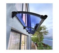 Stylish Weather-Resistant Polycarbonate Awning for Entrance Doors & Windows - Durable Metal Canopy (90 x 210 cm) - Perfect Outdoor Protection & Modern Design