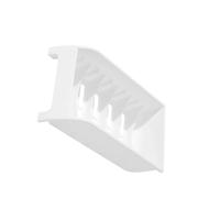 Stylish White Drainer Elegant Functional Storage Rack for a Neat and Clean Kitchen Countertop Organizers