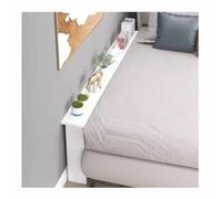 Stylish White Solid Wood Console Table - Versatile Entryway & Sofa Table Perfect for Behind Couch & Bed 120x15x65cm Functional Home Decor End Table