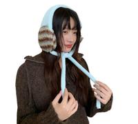 Stylish Winter Ear Warmer Headband with Adjustable Size, A | Adjustable Winter Earmuffs for Women Girl 2000s Millennial Aesthetic, Photo Props, Christmas New Year Gifts