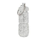 Stylish with Shimmering Detail Adorned Container Eye Catching Box for Pills Organization