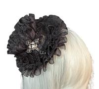Stylish Women's Lace Hat Hairpin Lightweight And Comfortable Hair Clip Hairpieces For Various Hairstyles And Occasion