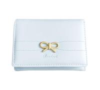 Stylish Women's Purse with RFID Blocking Secure Zipper Closure Compact Wallet and Multiple Card Slots Durable Fashion Accessory (Blue, One Size)