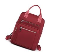 Stylish Women's Rucksack Water Resistant Oxford Travel Backpack Multiple Pockets Adjustable Straps Large Handbag Purse Practical School Backpack