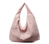 Stylish Women's Solid Color Handbag Practical Nylon Shoulder Bag Large Capacity Underarm Purse For Gym And Travel Nylon Handbag