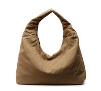 Stylish Women's Solid Color Handbag Practical Nylon Shoulder Bag Large Capacity Underarm Purse For Gym And Travel Stylish College Bag