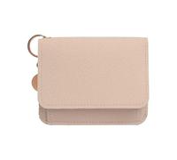 Stylish women's wallet for the daily commute to work. Compact design with firm shape, perfect for a durable and practical small wallet. (Khaki, 11.5 x 10 x 2 cm)