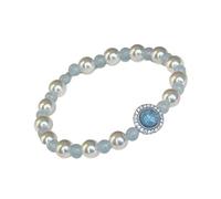 Stylish Women's with Natural Aquamarine Beads Offering A Touch of Elegant and Comfort for Everyday Wear Natural Gemstones Jewelry