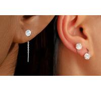 Stylish Women'sEarrings: Two Pairs/Spiral Earring J0619