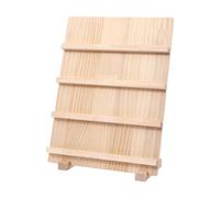 Stylish Wood Earring Display Stand Jewelry Holder Jewelry Organizers For Home Office And Retail Store Setting Earring Display Stand