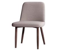 Stylish Wooden-Look Dining Chairs with Metal Legs - Upholstered Kitchen & Living Room Side Chairs for Modern Home Décor