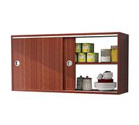 Stylish Wooden Sliding Door Cabinets - Space-Saving Storage for Kitchen Living Room & Bedroom - Modern Wall Units for nizing Essentials & Maximizing Space