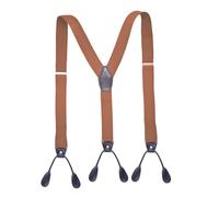Stylish Y Shape Suspenders Adjustable Length Suitable For Most Men Women Button End Versatile Occassion
