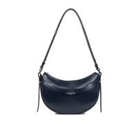 Stylish Zippered Half Moon Bag, female, Lancaster, Shoulder Bags, Blue, ONE SIZE, Bags ONE SIZE