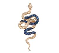 Stylish Zodiac Snake Brooch Unique Charm Scarf Pin Brooch for Daily Use and Special Occasions Dinner Party Fashion Accessory, one size, As described