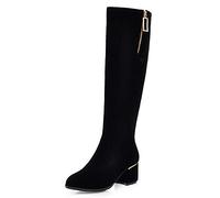 StyliShoes Women Knee High Black Boots
