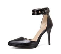 StyliShoes Women Sexy Sandals with Pointed Toe and High Stiletto Black