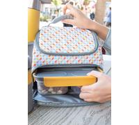 Stylist 5 Litre Lunch Bag with Storage Compartment BUILT New York Grey One Size