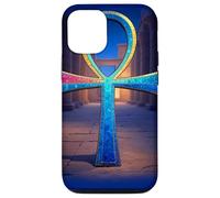 Stylized Egyptian Ankh Symbol Case for iPhone 12/12 Pro