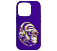 Stylized Gorilla - Cyberpunk Pop Art Urban Style Animal Case for iPhone 14 Pro