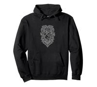 Stylized Heart Dark Art Mystical Emblem Pullover Hoodie