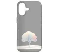Stylized Pastel Tree Drawing - Minimalist Nature Case for iPhone 17