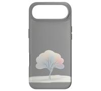Stylized Pastel Tree Drawing - Minimalist Nature Case for iPhone Air