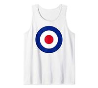 Stylized Roundel flag of British RAF Tank Top