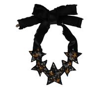 Stylized Star Necklace - female - RED Valentino - Necklaces - Black - ONE SIZE - Accessories ONE SIZE