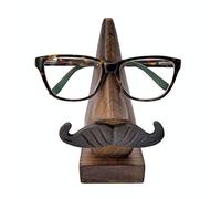 Stylla London Reading Glass Holder Handmade Nose Nud Lips Whiskers Shape Wooden Spectacle Sunglasses Glasses holder Stand Unique