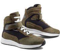 Stylmartin Audax waterproof Motorcycle Shoes, black-green, size 47 for Men