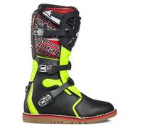 Stylmartin Impact Pro waterproof Motocross Boots, black/yellow, size 44