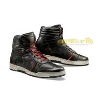 Stylmartin Iron Black Waterproof Leather Motorcycle Sneakers