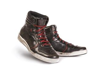 Stylmartin Iron WP Sneaker Motorcycle Boots in Black