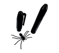 Stylo Farce Araignée - ABS, Stylo D'écriture Fantaisie, Design Araignée Réaliste | Jouet Surprise Pour Le Divertissement Et Le Soulagement Du Stress, ?er Trick Pèn Pèn Pour Les Farces, Les