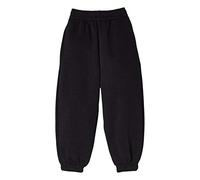 Stylo Online Kids Fleece Jogging Bottoms Boys Girls Sports PE Joggers Childrens Unisex Casual Fleece Pull On Trousers School Play Tracksuit Classic Bottom Soft Jog Pants(Black, 2-3 Years)