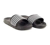 Stylo Online Mens Flip Flops Soft Comfortable Sandals Casual Walking Sliders Summer Holiday Open Toe Slippers Lightweight Flat Mules Shower Pool Beach Shoes Size 6-11(Black, 7)