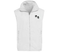 Stylo Online Unisex Waterproof Fleece-Lined Bowling Gilet - Windproof Lawn Bowls Bodywarmer with Side Zipped Pockets and Embroidered Logo-Bodywarmer-3XL