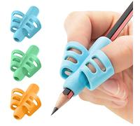 Stylo Pencil Grips for Children Handwriting, Toddlers 2-5, Angels 3 Pack
