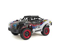 Stylomira 1:18 Brushless 4WD Short Course RC Monster Truck, Full Proportional High-Speed Drift Car, Electric Off-Road Remote Control Vehcile for Adults and Beginners (Black Blue)